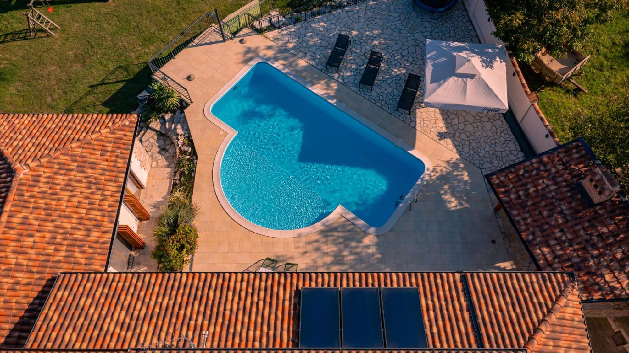 Villa Arton Heated Swimming-Pool Žminj Buitenkant foto