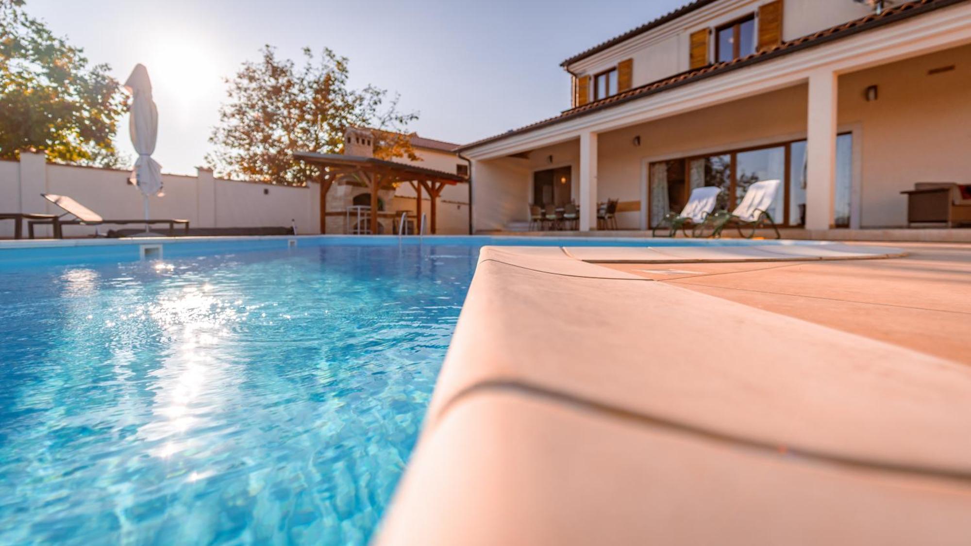 Villa Arton Heated Swimming-Pool Žminj Buitenkant foto