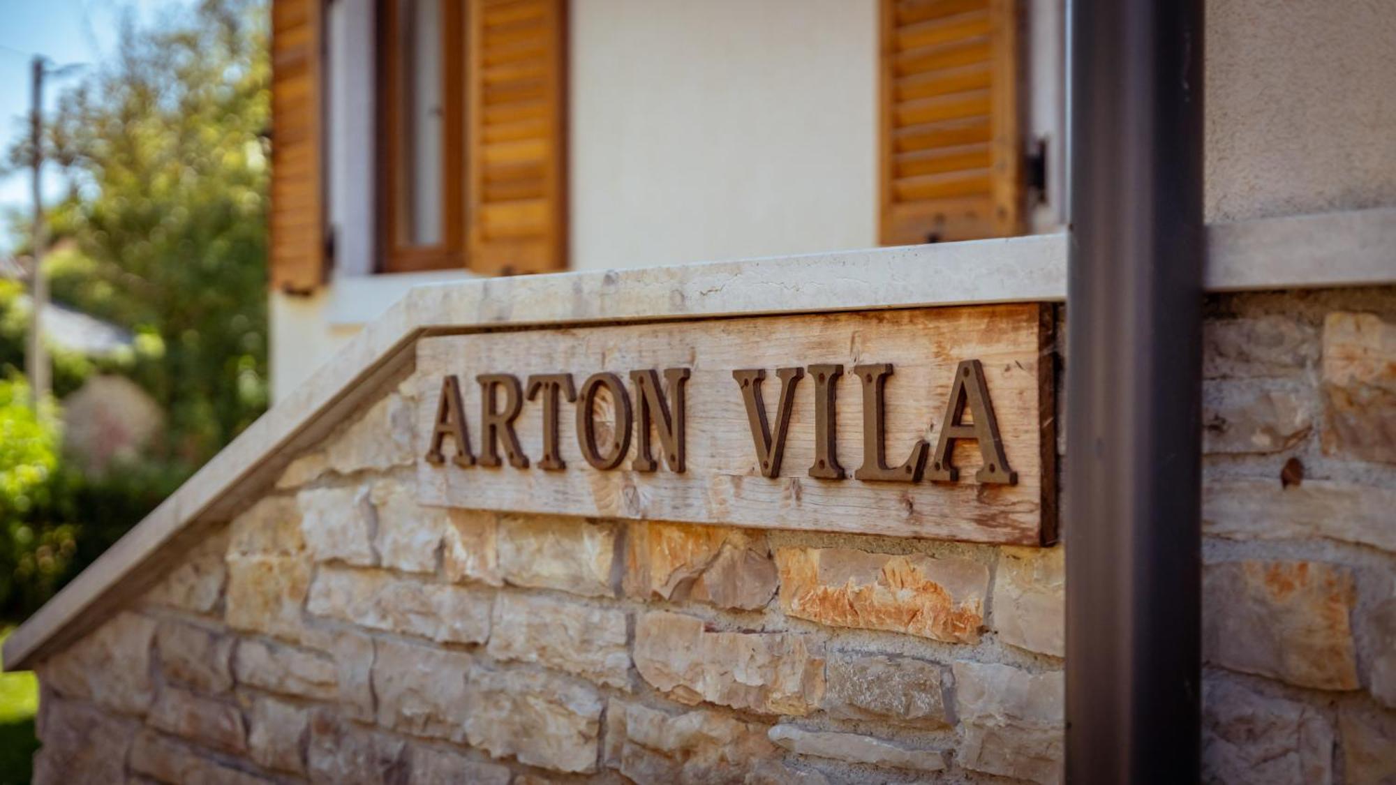 Villa Arton Heated Swimming-Pool Žminj Buitenkant foto